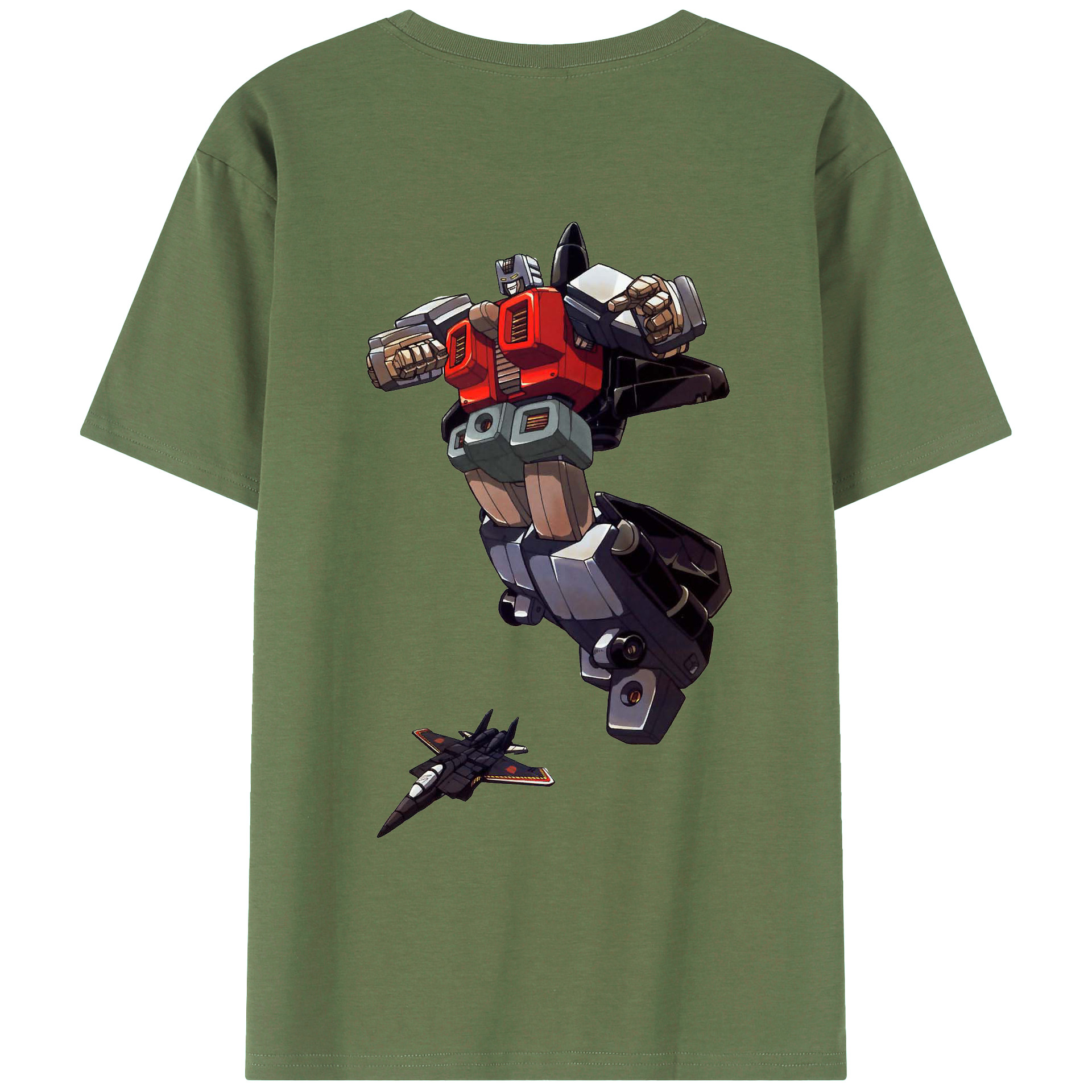 （画像用）  綿100％ メンズ半袖Tシャツ（バックプリント） 通気性